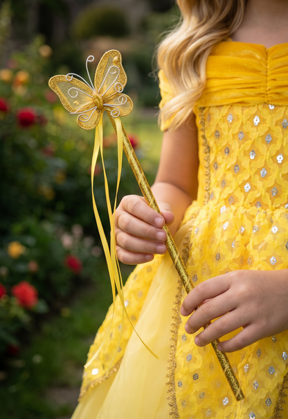 BUTTERFLY WAND GOLD