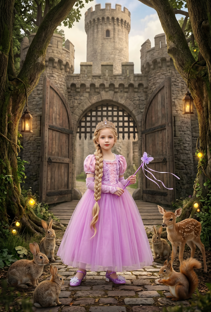 BUTTERFLY WAND PURPLE