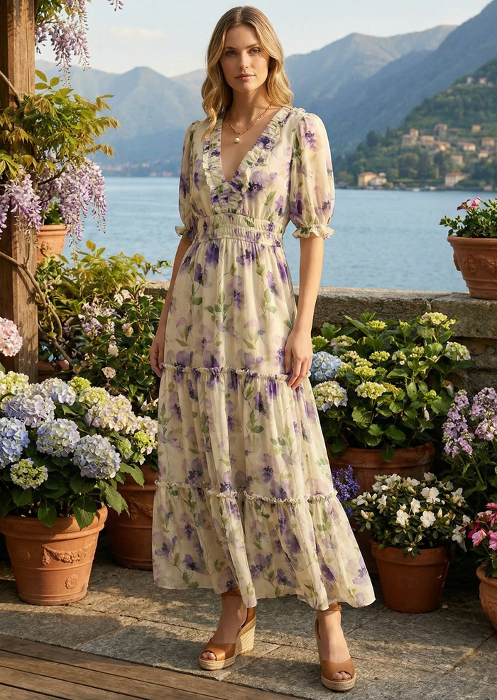 CAPUCINE DRESS LAVENDER