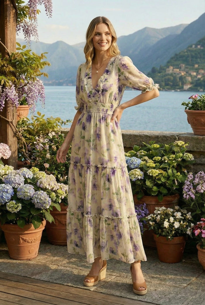 CAPUCINE DRESS LAVENDER