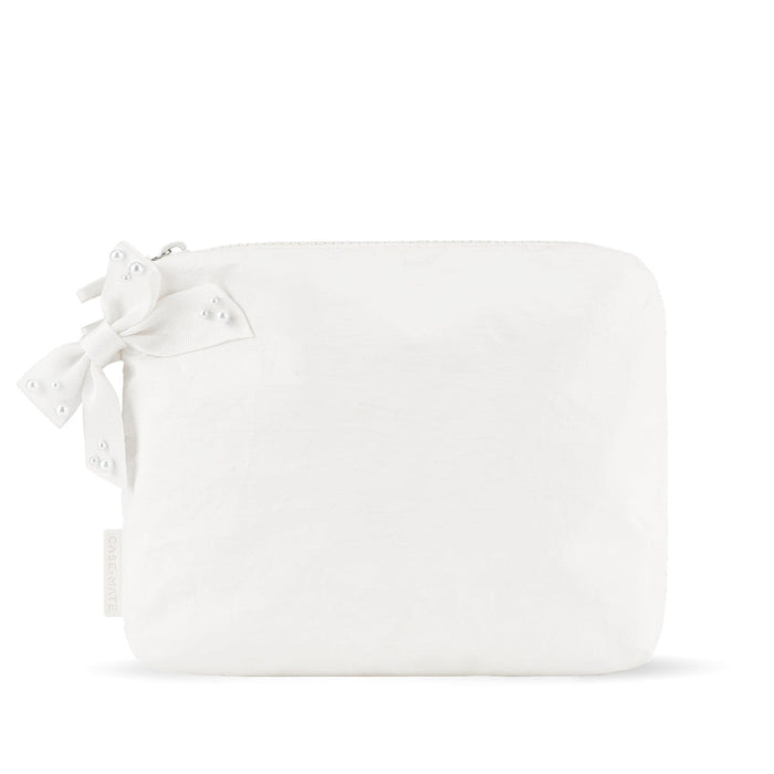 Case Mate Crinkle Makeup Bag • Ivory Pearl