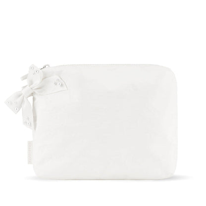 Case Mate Crinkle Makeup Bag • Ivory Pearl