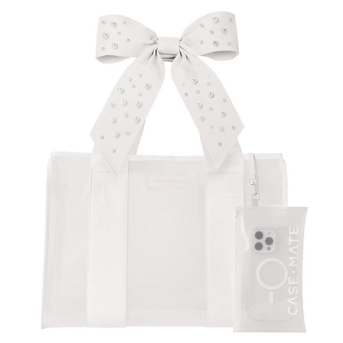 Case Mate Jelly Tote Bag • Ivory Pearl