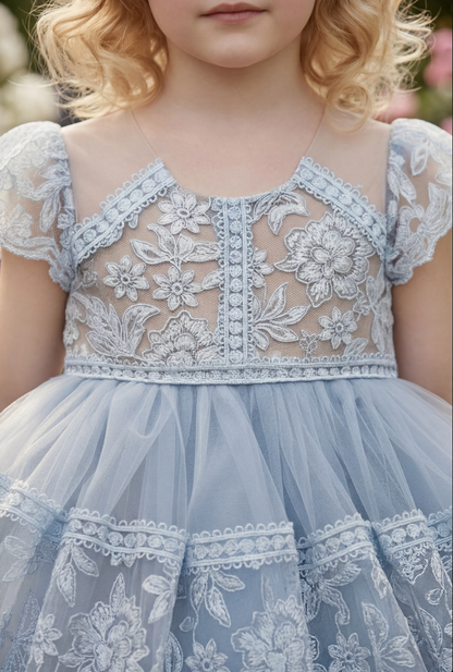 CATERINA DRESS BLUE