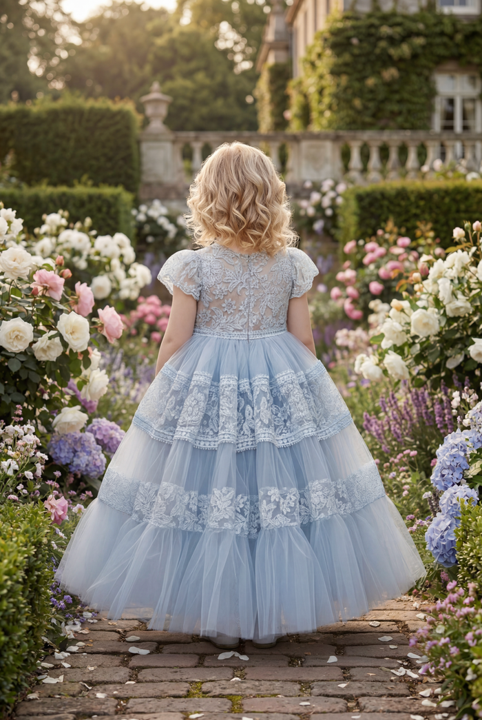 CATERINA DRESS BLUE