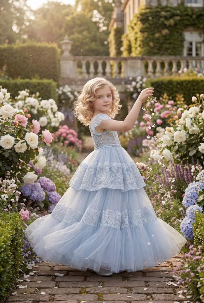 CATERINA DRESS BLUE