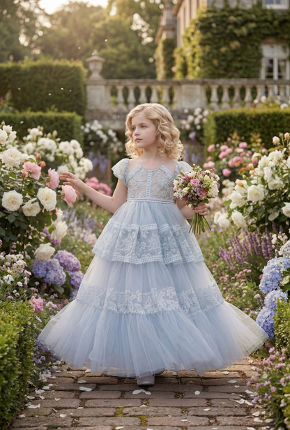 CATERINA DRESS BLUE