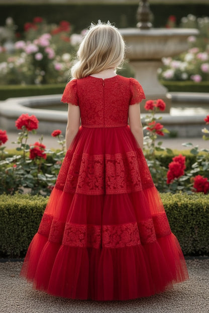 CATERINA DRESS CRIMSON