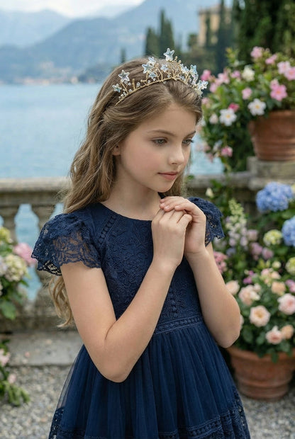 CATERINA DRESS NAVY