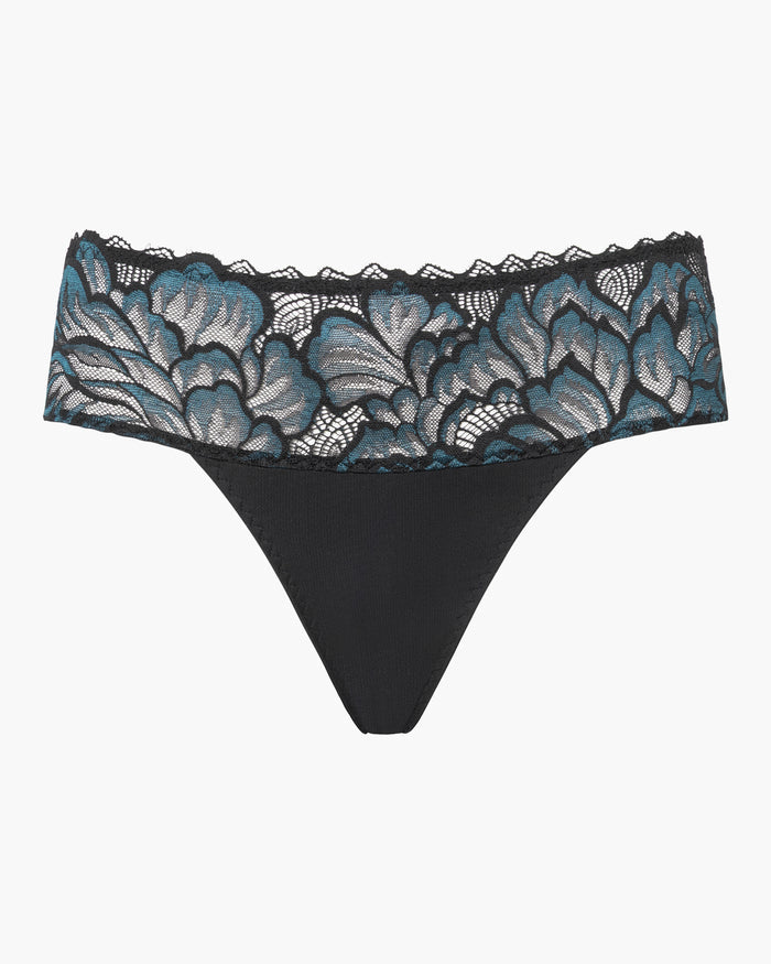 Black Boyleg - Encantata Cheeky Bikini