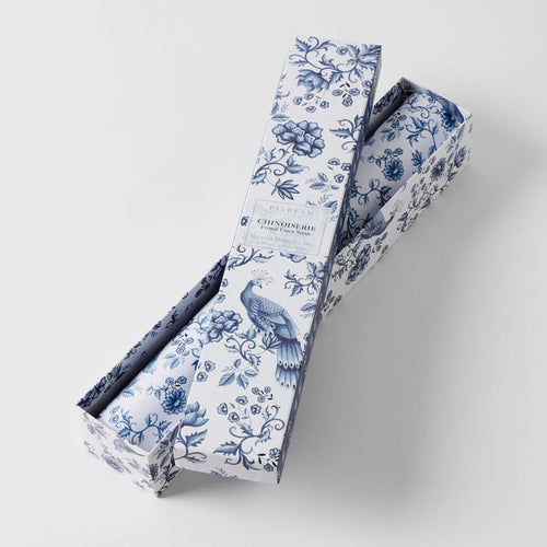 Chinoiserie French Linen Scented Drawer Liners 6 Sheets Pilbeam