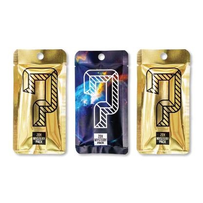 3 pack comes with two random mystery packs and 1 goldie speciality item from the Christmas Exclusives.