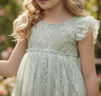 CLARA GOWN SAGE