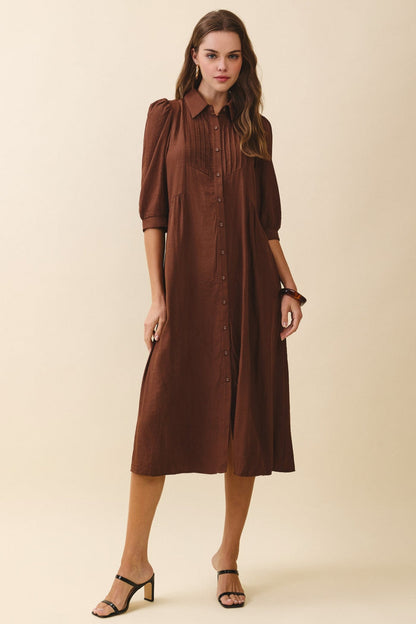 Classic Cora Midi Dress