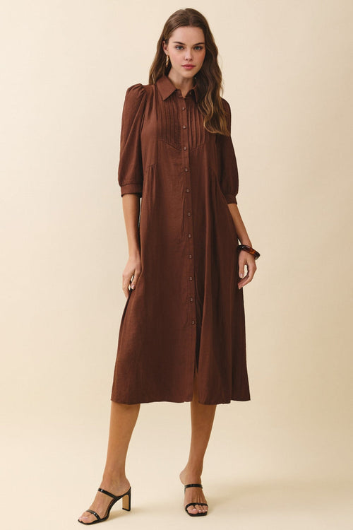 Classic Cora Midi Dress