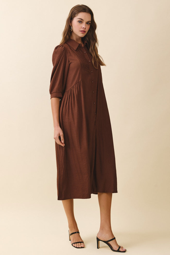 Classic Cora Midi Dress