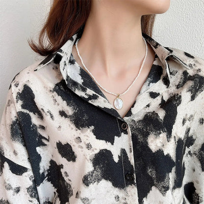 Classic Designer Nature Freshwater Pearls Necklace - Pantsnsox