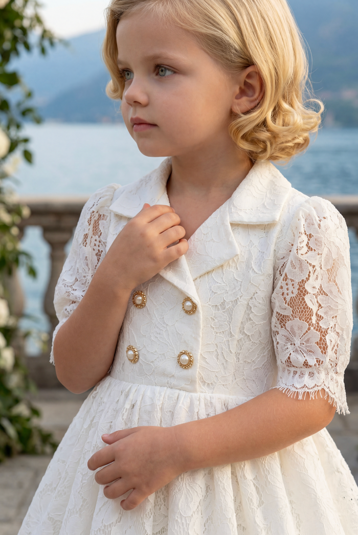 COLLETTE DRESS WHITE
