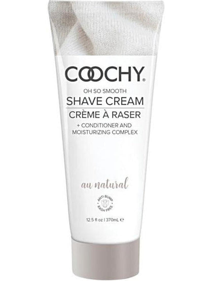 Coochy Shave Cream - 12.5 oz Au Natural | Gentle Shaving Cream for Sensitive Skin Eldorado