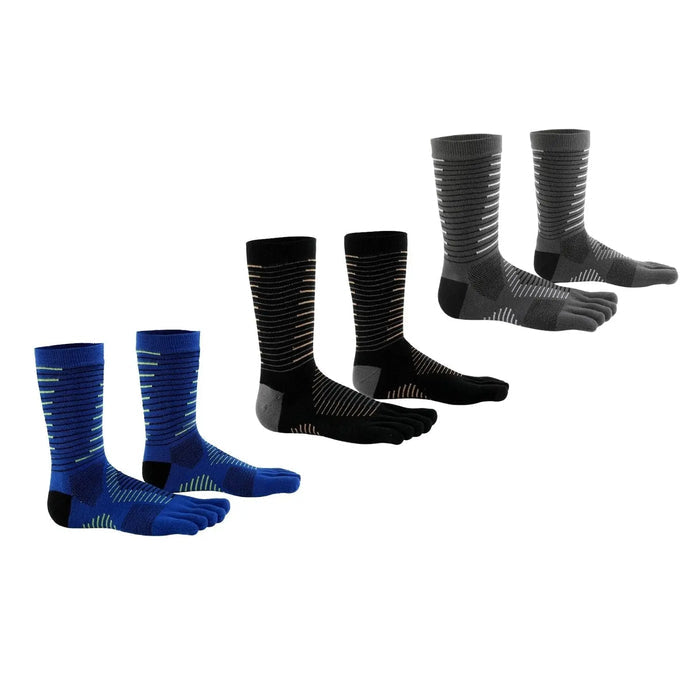 Coolmax Compression 3 Pairs Ankle Toe Socks Meikan