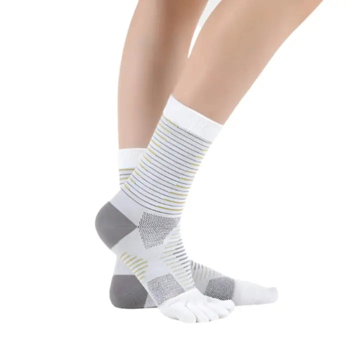 Coolmax Compression 3 Pairs Women Ankle Toe Socks Meikan