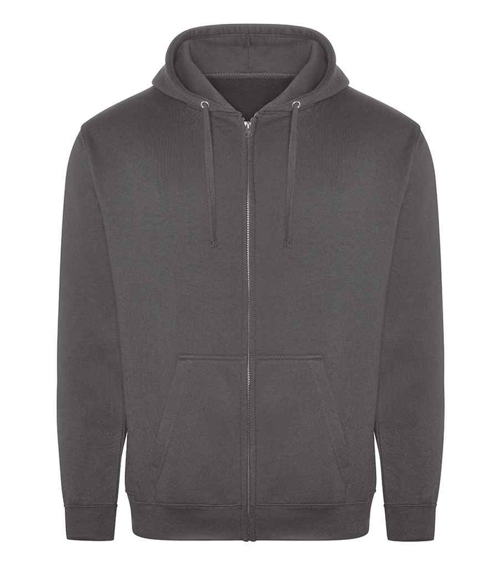 PRO RTX Pro Zip Hoodie | Charcoal - Eg Clothing UK