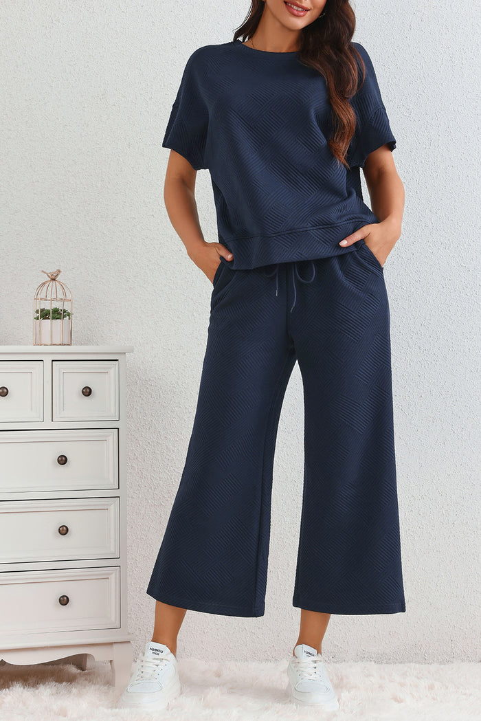 Cozy Days 2-Piece Set - Navy