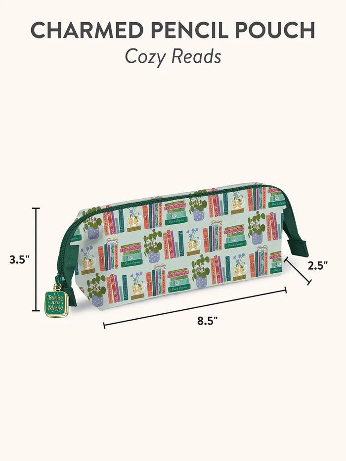 Cozy Reads Charmed Pencil Pouch