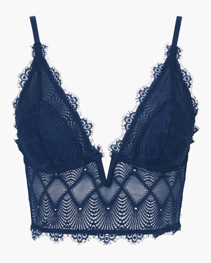 Blue Camisole - Allure Cropped Cami