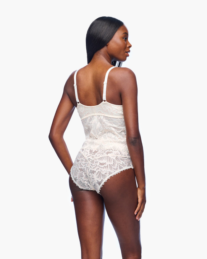White Camisole - Encantata Curvy Camisole