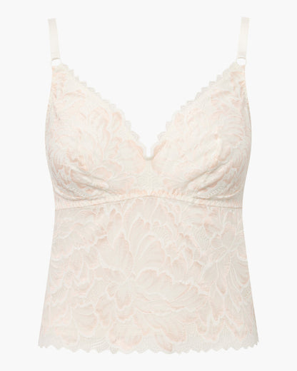 White Camisole - Encantata Curvy Camisole
