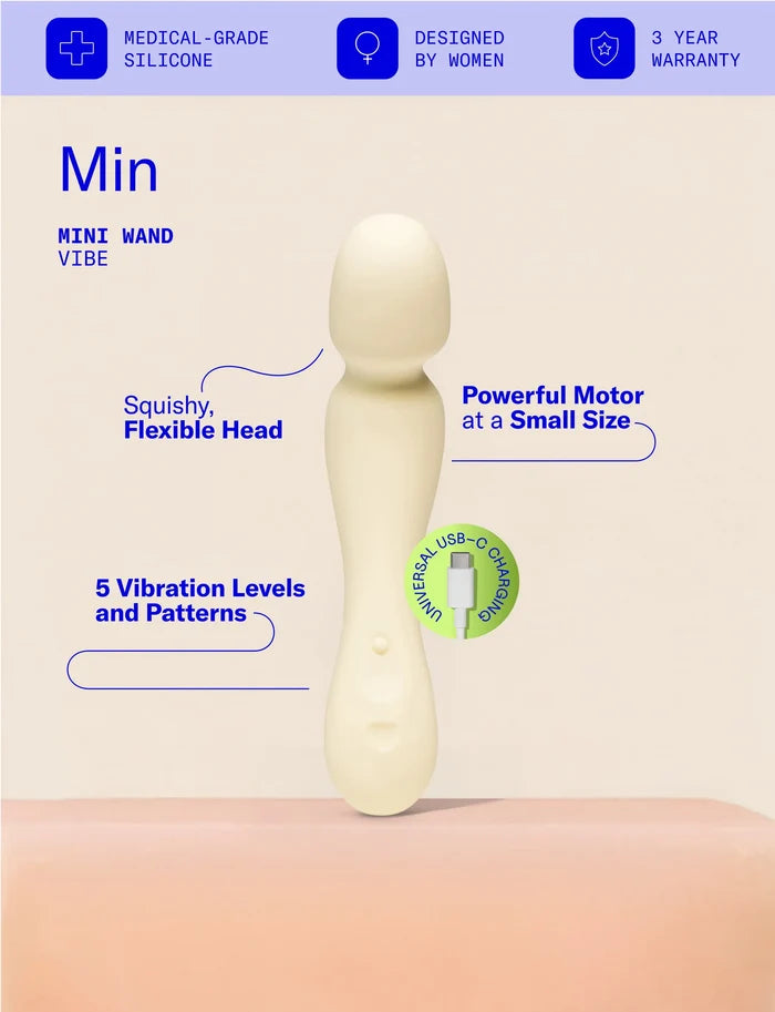 Dame Mini Wand Vibrator