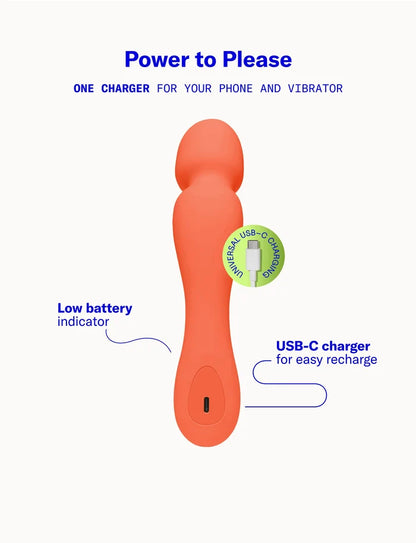 Dame Mini Wand Vibrator