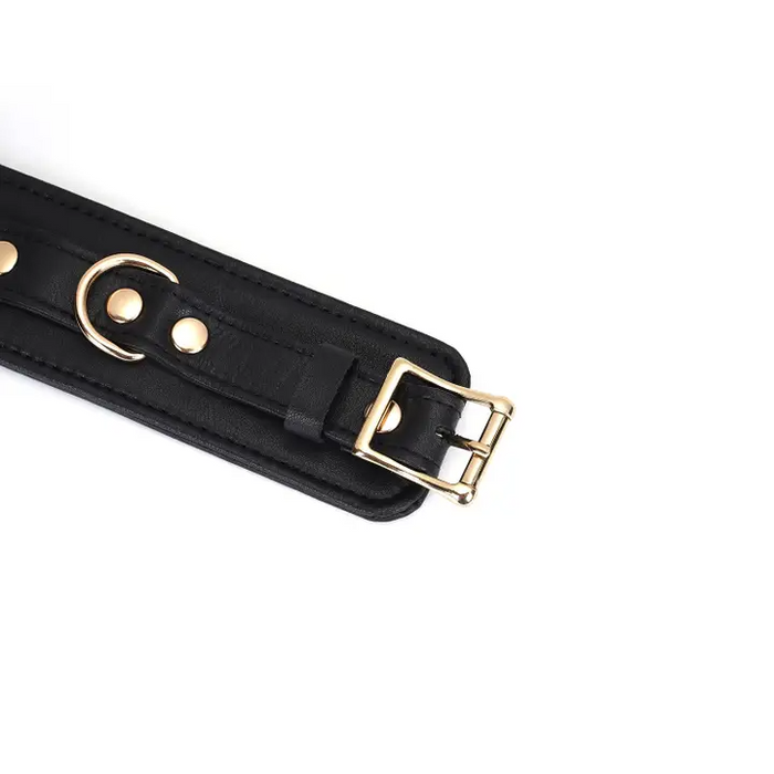 Dark Secret Leather Ankle Cuffs