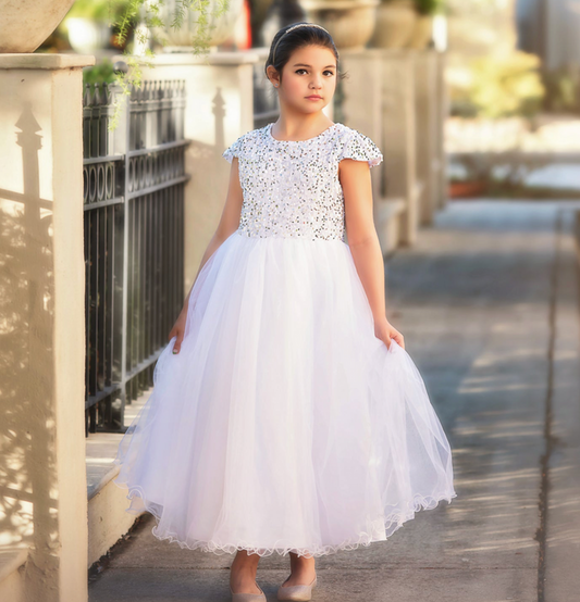 DELILAH DRESS WHITE