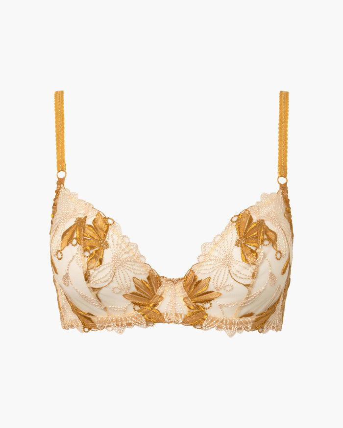 Gold Bra - Fiorita Demi Underwire Bra