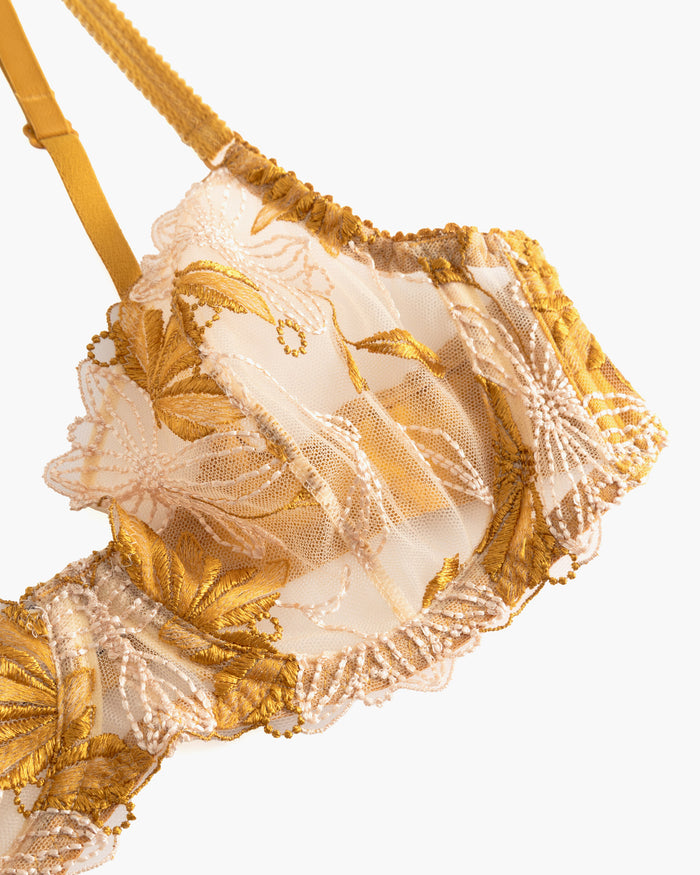 Gold Bra - Fiorita Demi Underwire Bra