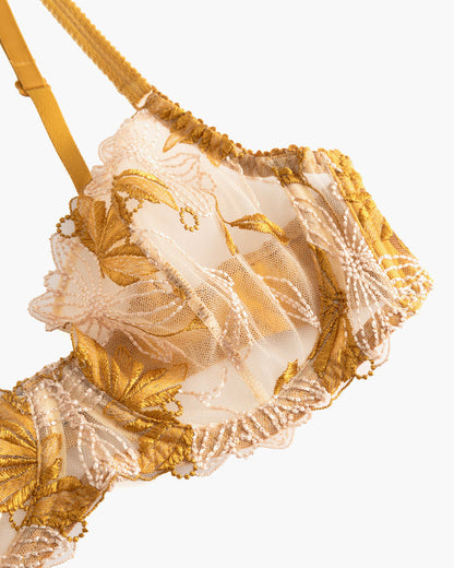 Gold Bra - Fiorita Demi Underwire Bra