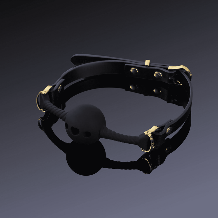 Discipline Breathable Mouth Gag with Heart