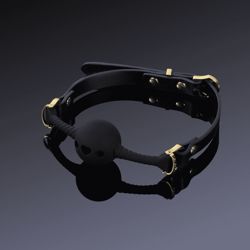 Discipline Breathable Mouth Gag with Heart