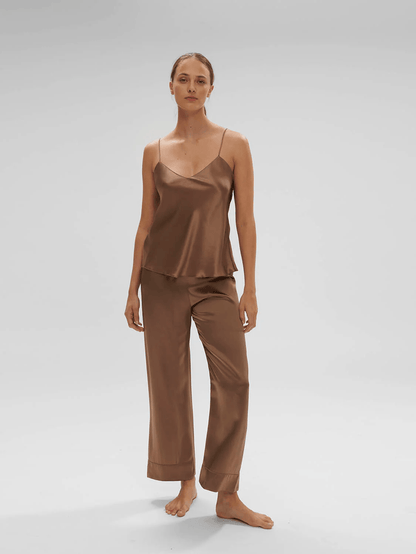 Dream Silk Cami Top Macchiato