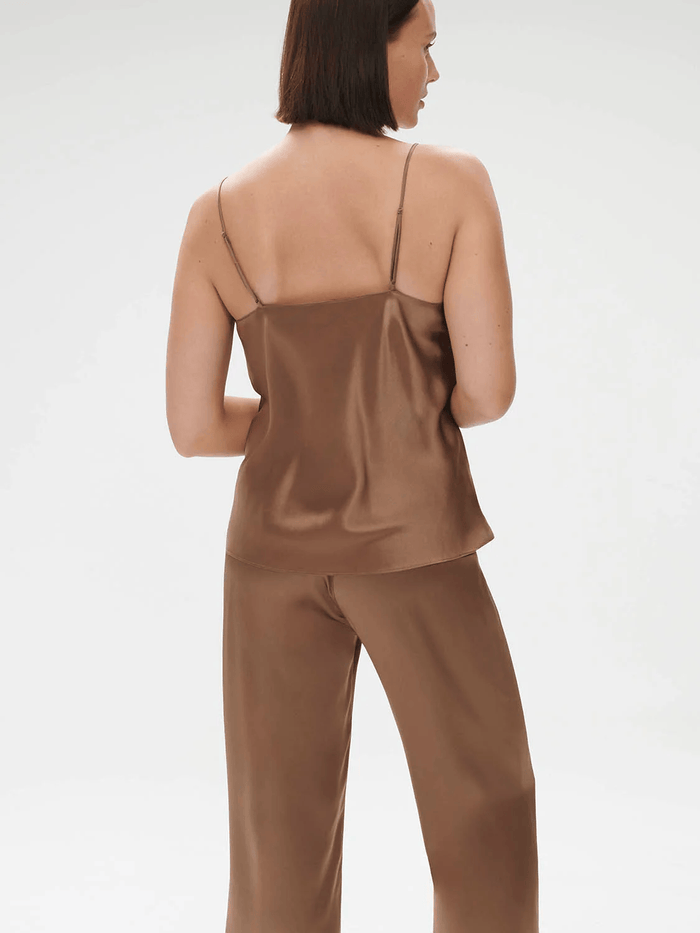 Dream Silk Cami Top Macchiato