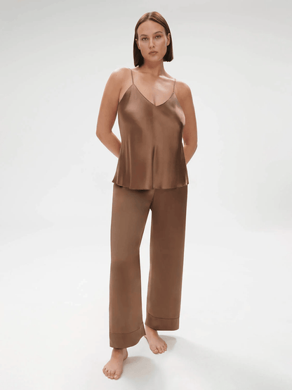 Dream Silk Cami Top Macchiato