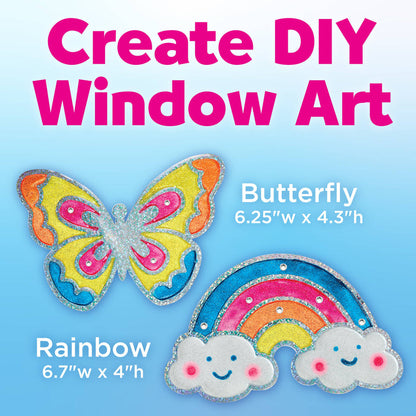 Easy Sparkle Window Art Mini Kit Craft Kit