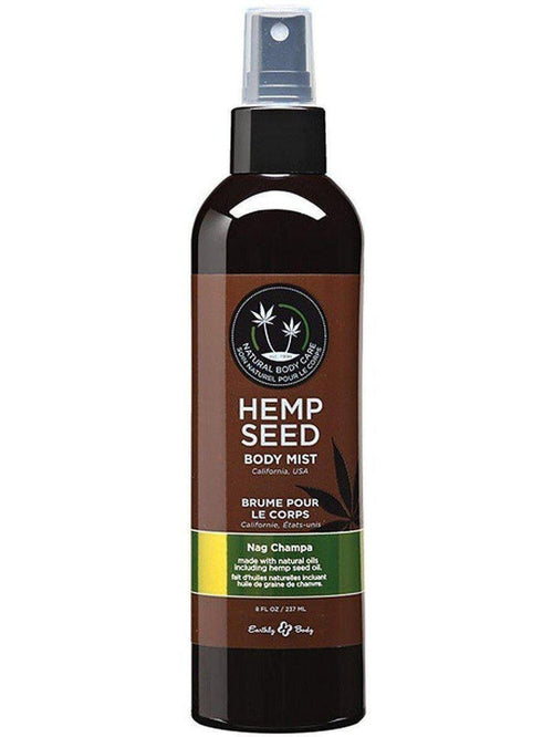 EL-7751-05 Hemp Seed Moisturizing Body Spray for Adults, 8 Oz Nag Champa Scent Eldorado