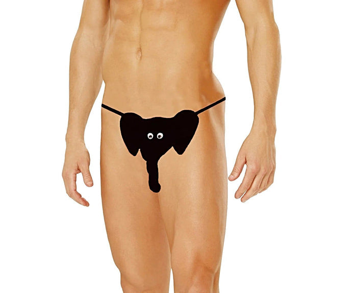 Elegant Moments Men's Novelty Pouch - Mr. Peanuts Design, One Size, Available in Black & Red Elegant Moments