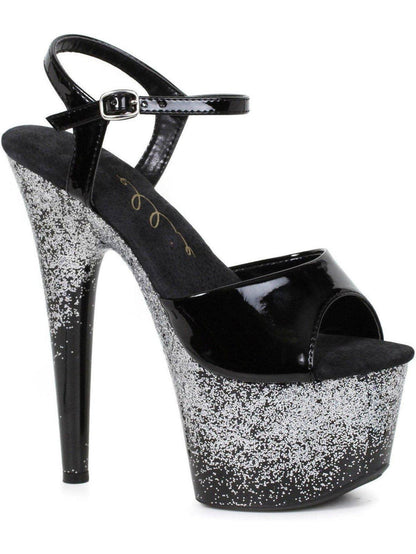 Elegant Women's Mules - Ellie 709-CARI 7" Pointed Stiletto Mule in Gold, Purple, Silver Ellie Shoes