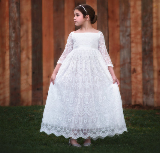 ELLIE GOWN WHITE