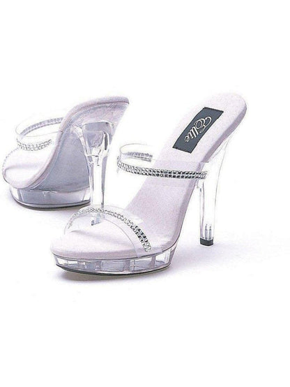 Ellie Shoes E-M-Loretta 5" Heel Rhinestone Sandal Ellie Shoes