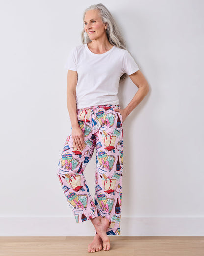 Emotional Baggage - PJ Pants - Happy Place Pink